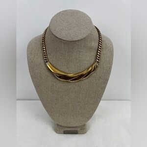 Vintage brass necklace